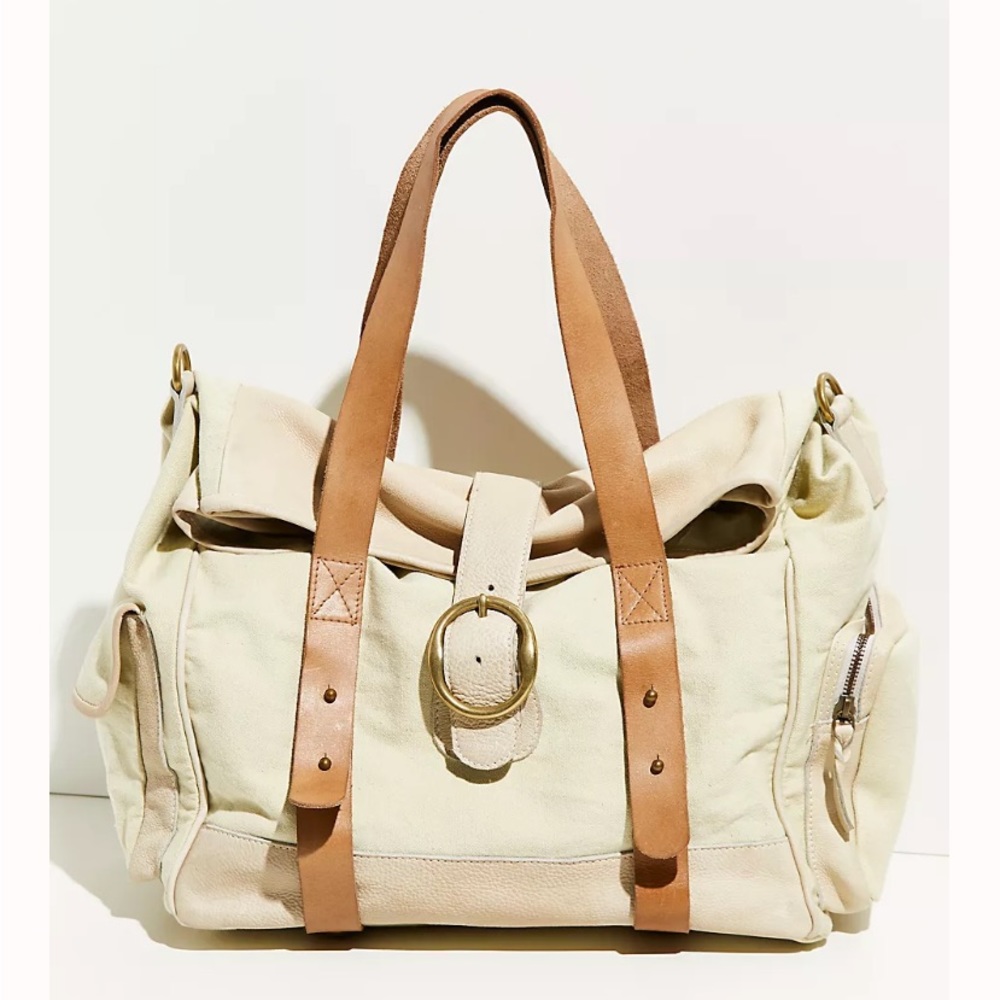 Free People We The Free Cape Canvas Tote..Great Price